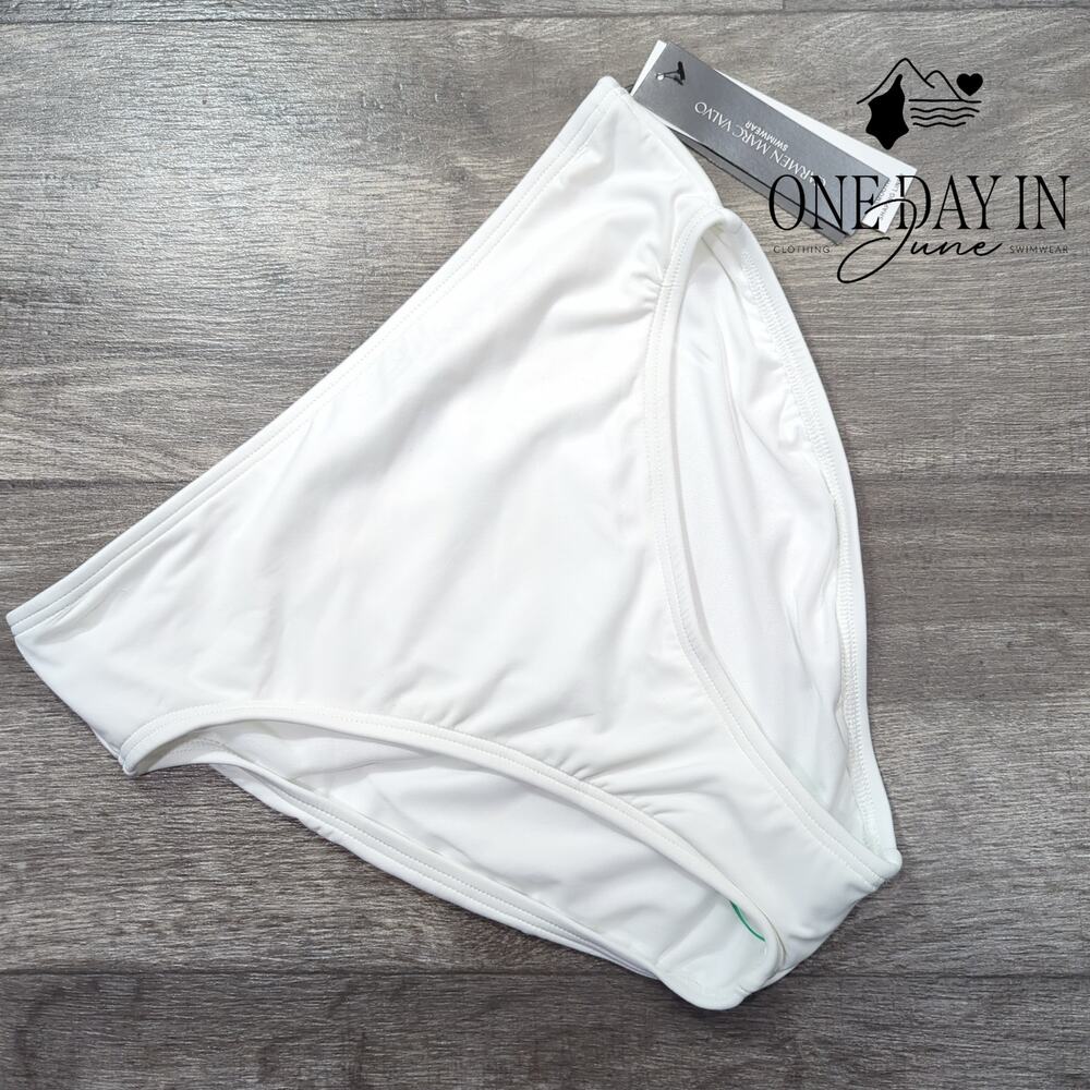 Carmen Marc Valvo Smooth Shaping Bikini Bottom Size L